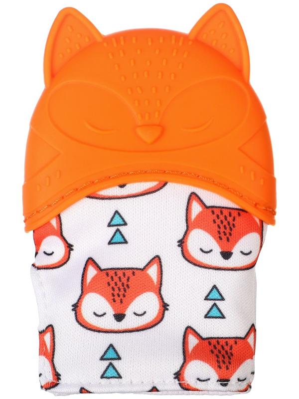 Прорезыватель-рукавичка «Лисичка», Крошка Я