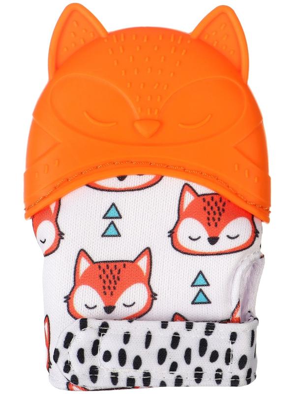 Прорезыватель-рукавичка «Лисичка», Крошка Я