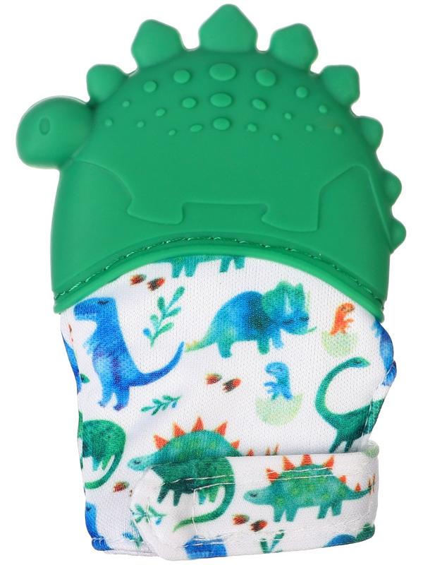 Прорезыватель-рукавичка «Динозаврик», Крошка Я,