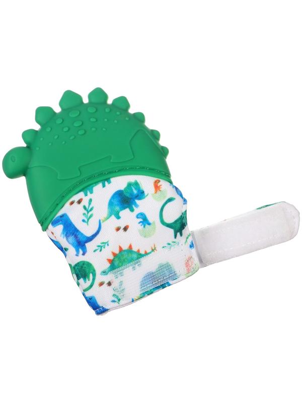 Прорезыватель-рукавичка «Динозаврик», Крошка Я,