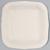 Тарелка бумажная квадратная 