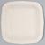 Тарелка бумажная квадратная 