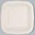 Тарелка бумажная квадратная 
