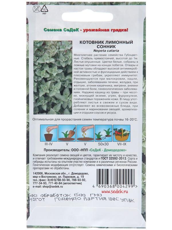 Семена Котовник 