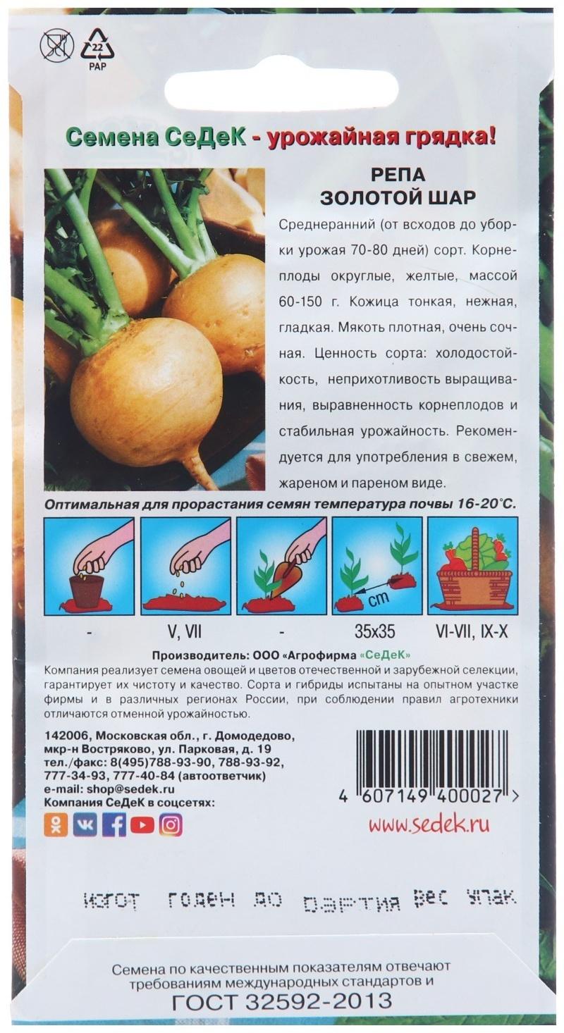 Семена Репа 