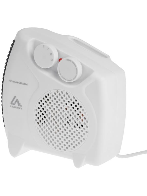 Тепловентилятор Luazon LTO-05, напольный, 2000 Вт, 2 режима, до 20 м², белый
