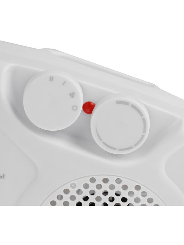 Тепловентилятор Luazon LTO-05, напольный, 2000 Вт, 2 режима, до 20 м², белый