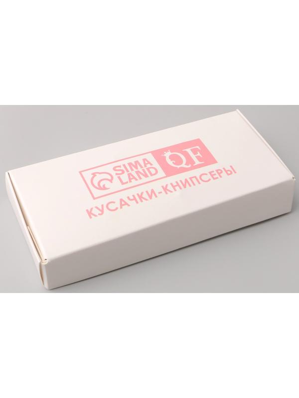 Кусачки-книпсер маникюрные, с пилкой, с открывашкой, 6 см, фасовка 12 шт, цвет серебристый