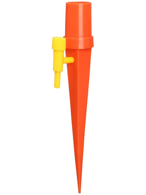 Автополив для комнатных растений Greengo под бутылку, регулируемый, с краном, из пластика, высота 15 см, МИКС