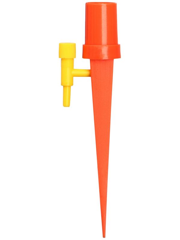 Автополив для комнатных растений Greengo под бутылку, регулируемый, с краном, из пластика, высота 15 см, МИКС