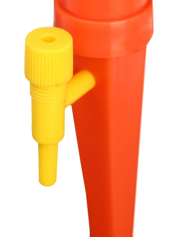 Автополив для комнатных растений Greengo под бутылку, регулируемый, с краном, из пластика, высота 15 см, МИКС