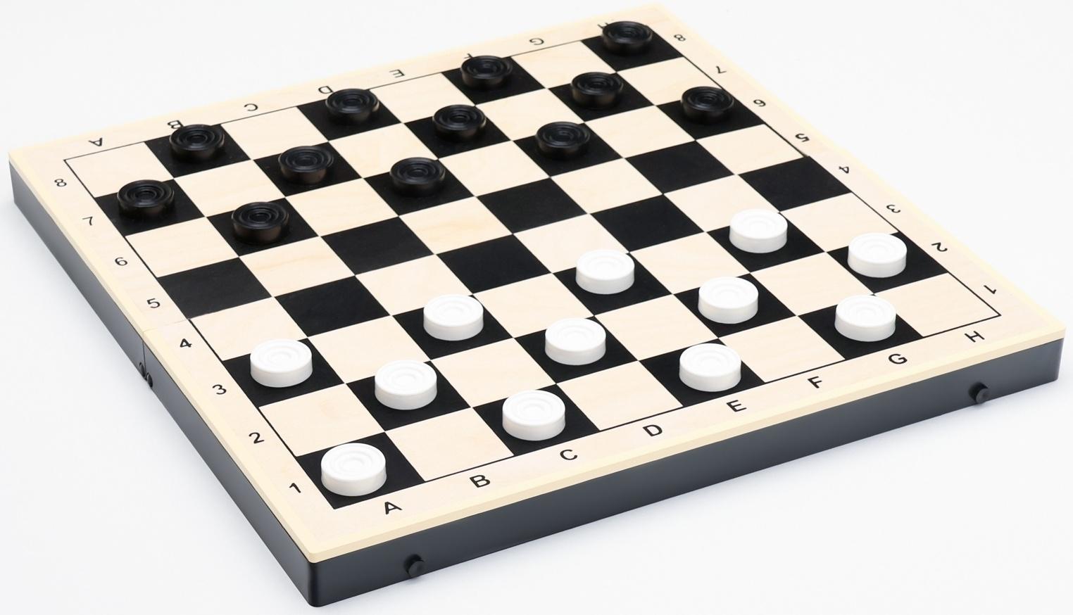 Шахматы  гроссмейстерские с шашками, 40х40 см, набор 2в1 «Айвенго» король h=10 см