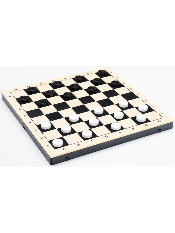 Шахматы  гроссмейстерские с шашками, 40х40 см, набор 2в1 «Айвенго» король h=10 см