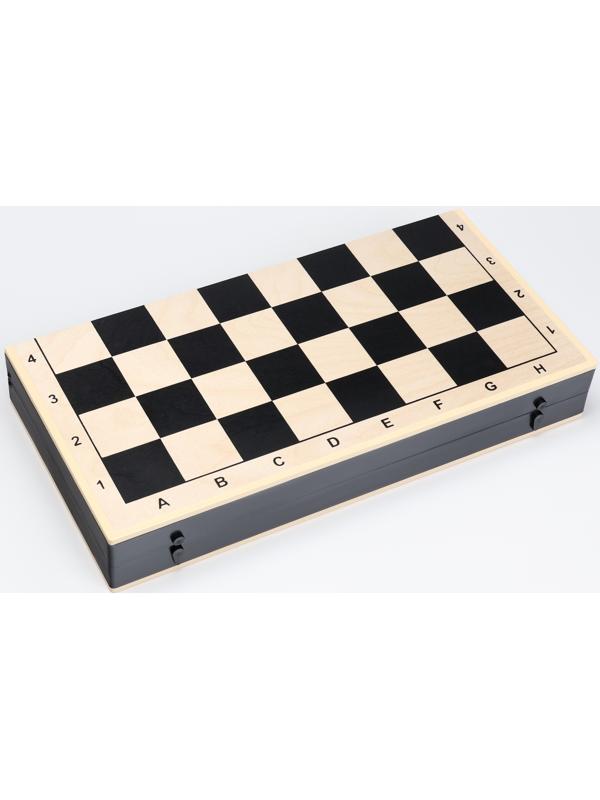 Шахматы  гроссмейстерские с шашками, 40х40 см, набор 2в1 «Айвенго» король h=10 см