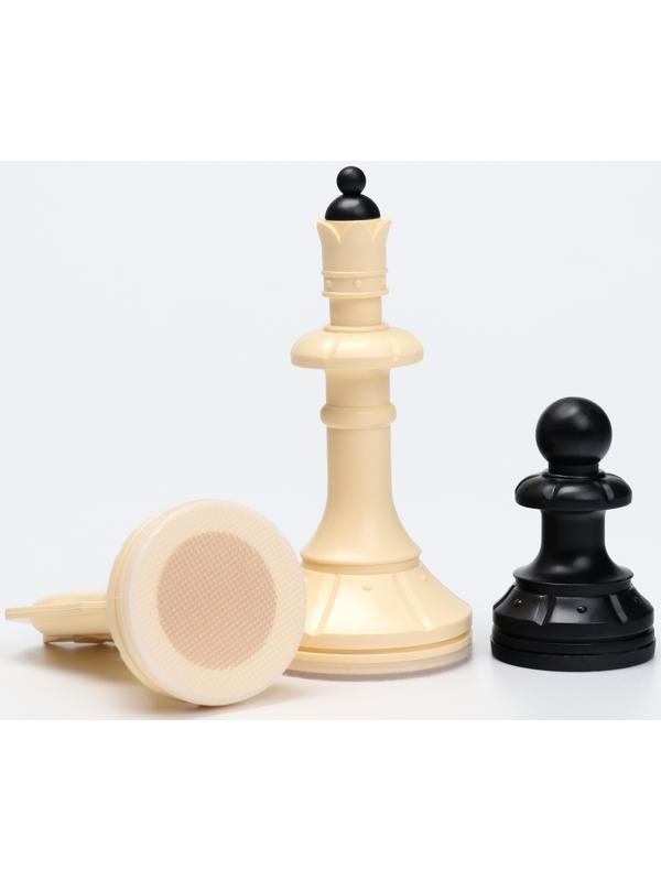 Шахматы  гроссмейстерские с шашками, 40х40 см, набор 2в1 «Айвенго» король h=10 см