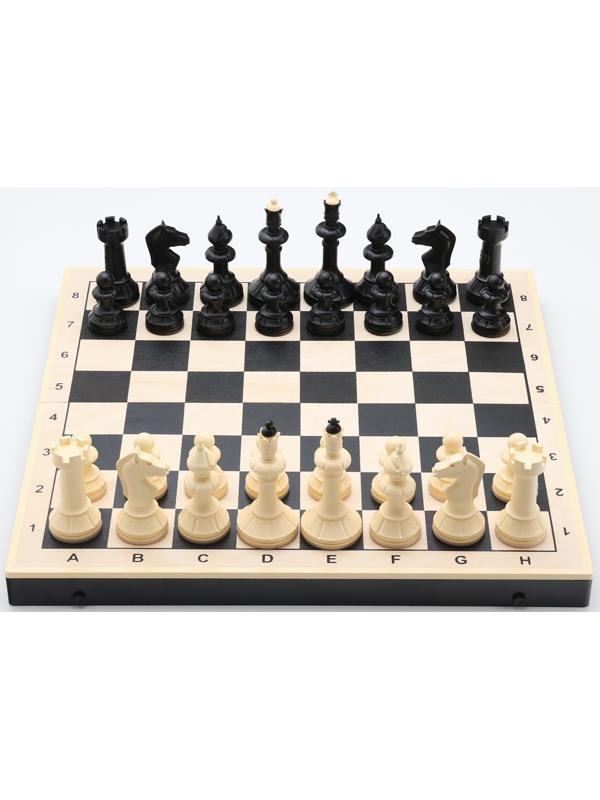 Шахматы  гроссмейстерские с шашками, 40х40 см, набор 2в1 «Айвенго» король h=10 см