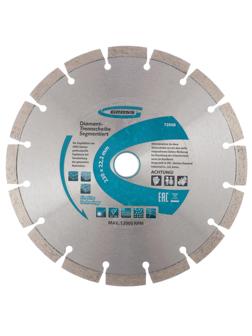Диск алмазный GROSS сегментный, d230х22,2мм, сухой рез (73008)