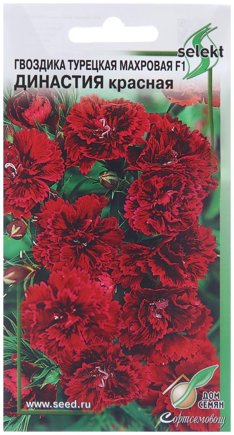Семена цветов Гвоздика турецкая махровая 