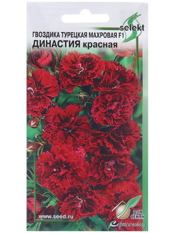 Семена цветов Гвоздика турецкая махровая 