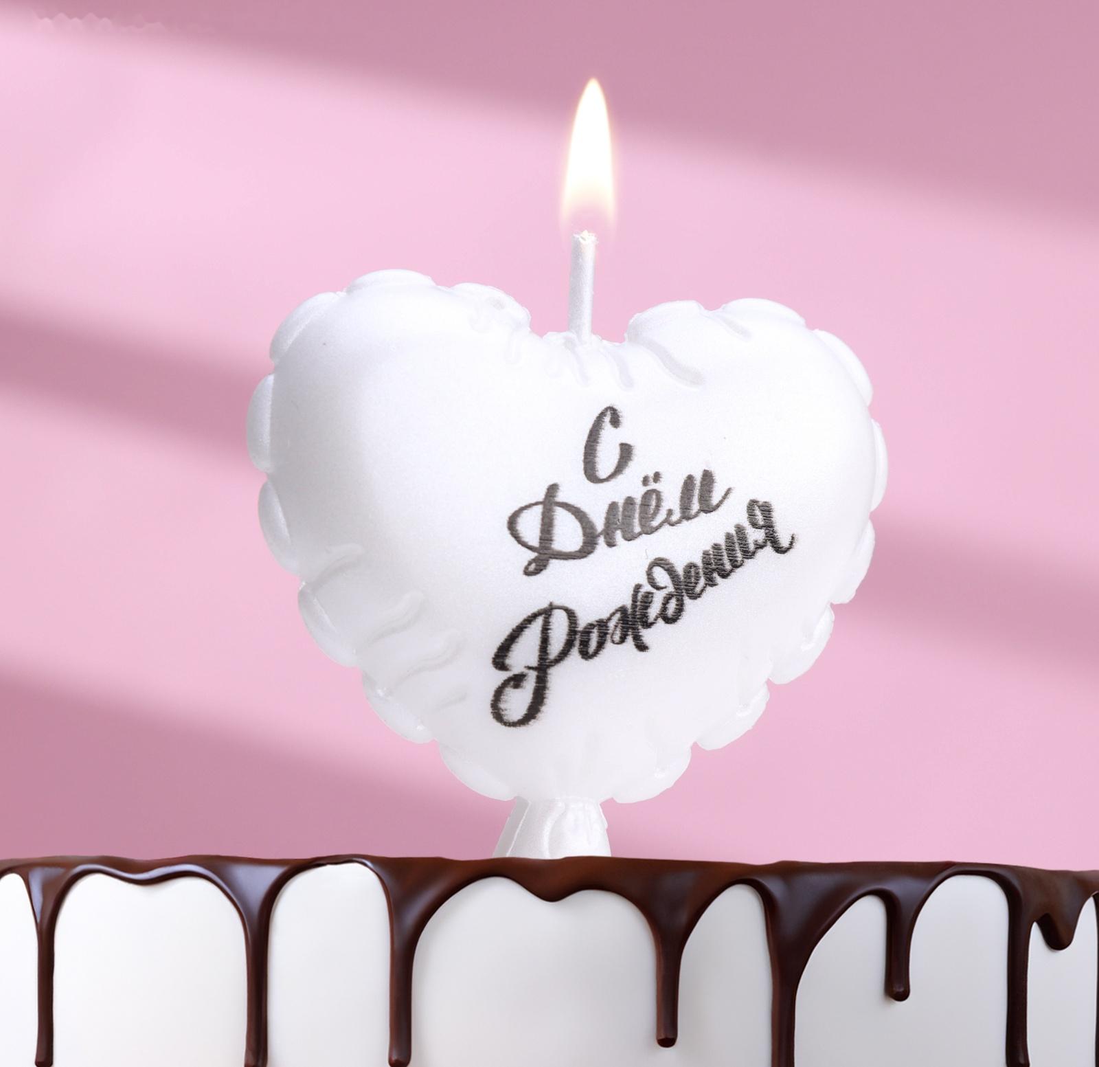 Свеча в торт 