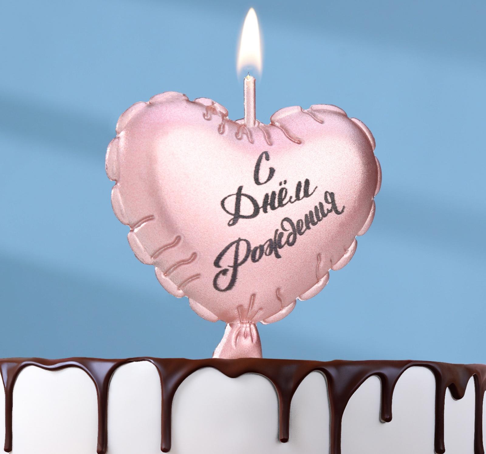 Свеча в торт 