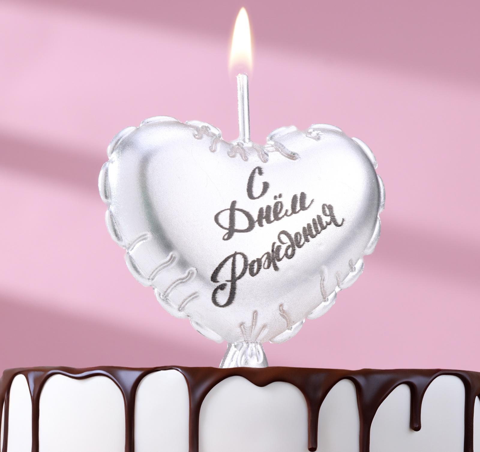 Свеча в торт 