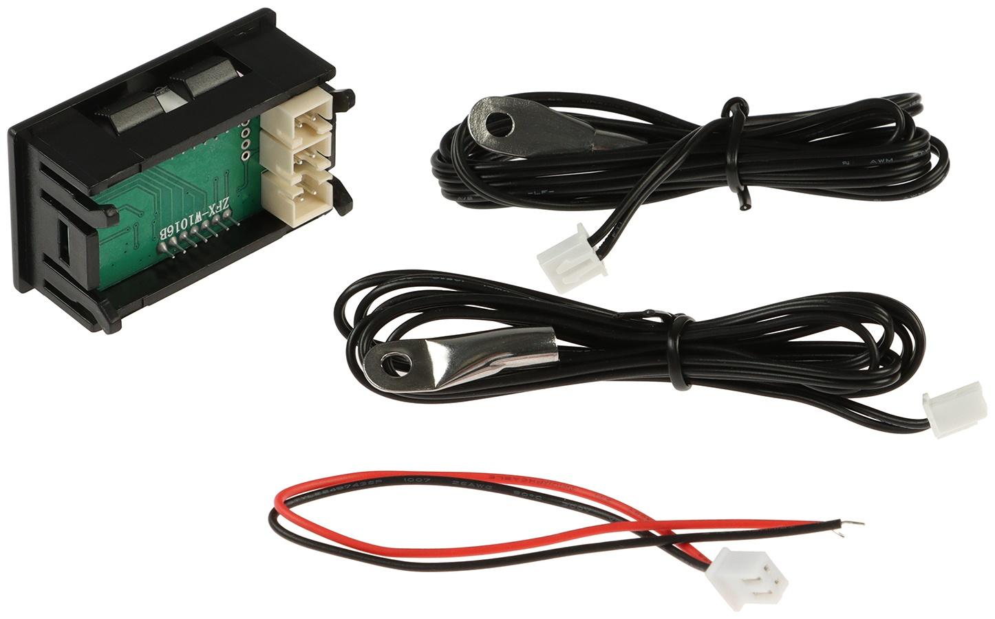 Термометр цифровой, ЖК-экран, провод 1.5 м, 45×26 мм, -20-100 °C