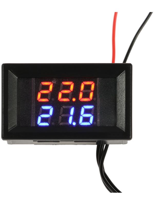 Термометр цифровой, ЖК-экран, провод 1.5 м, 45×26 мм, -20-100 °C