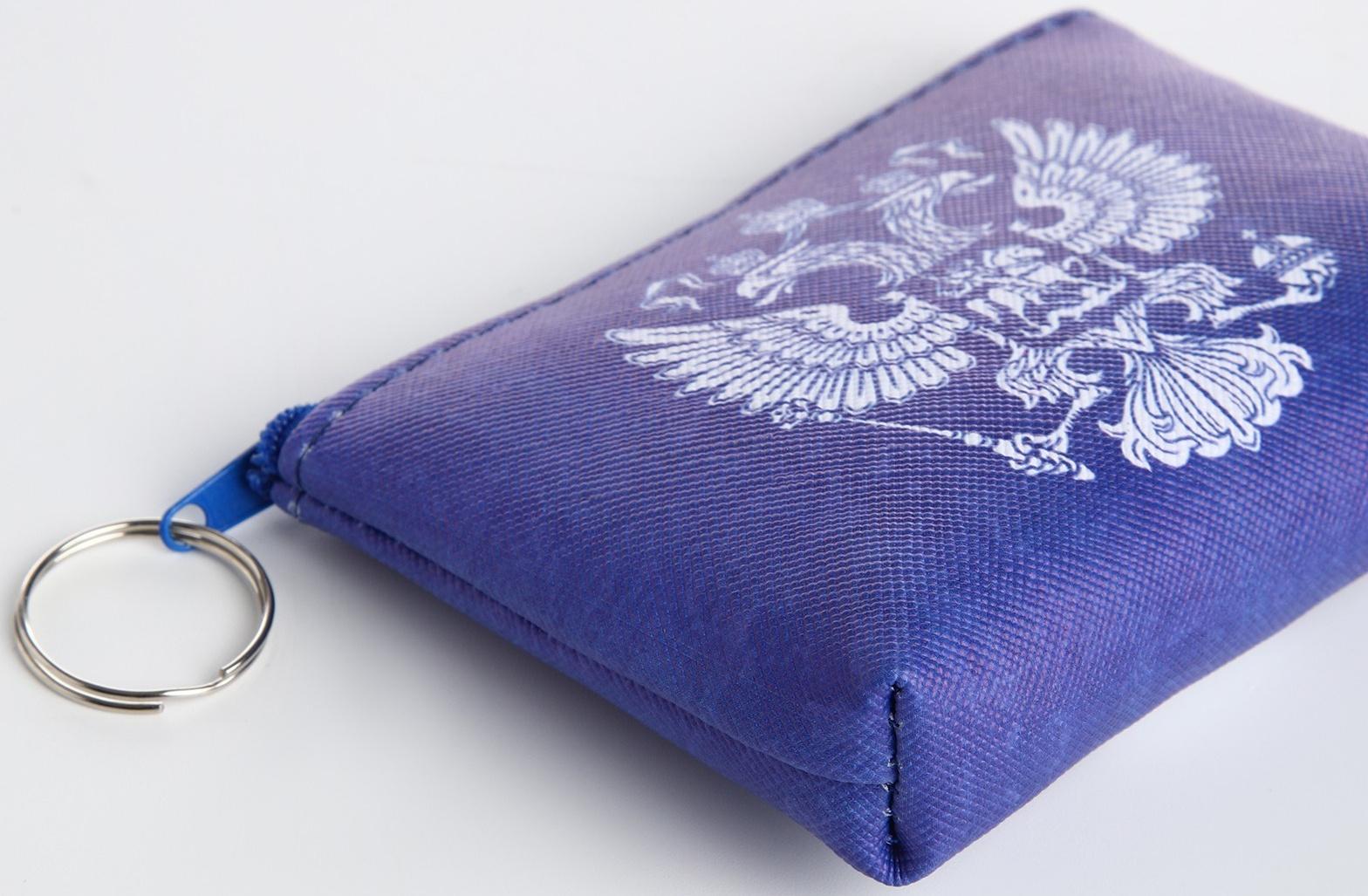 Кошелёк на молнии, цвет МИКС