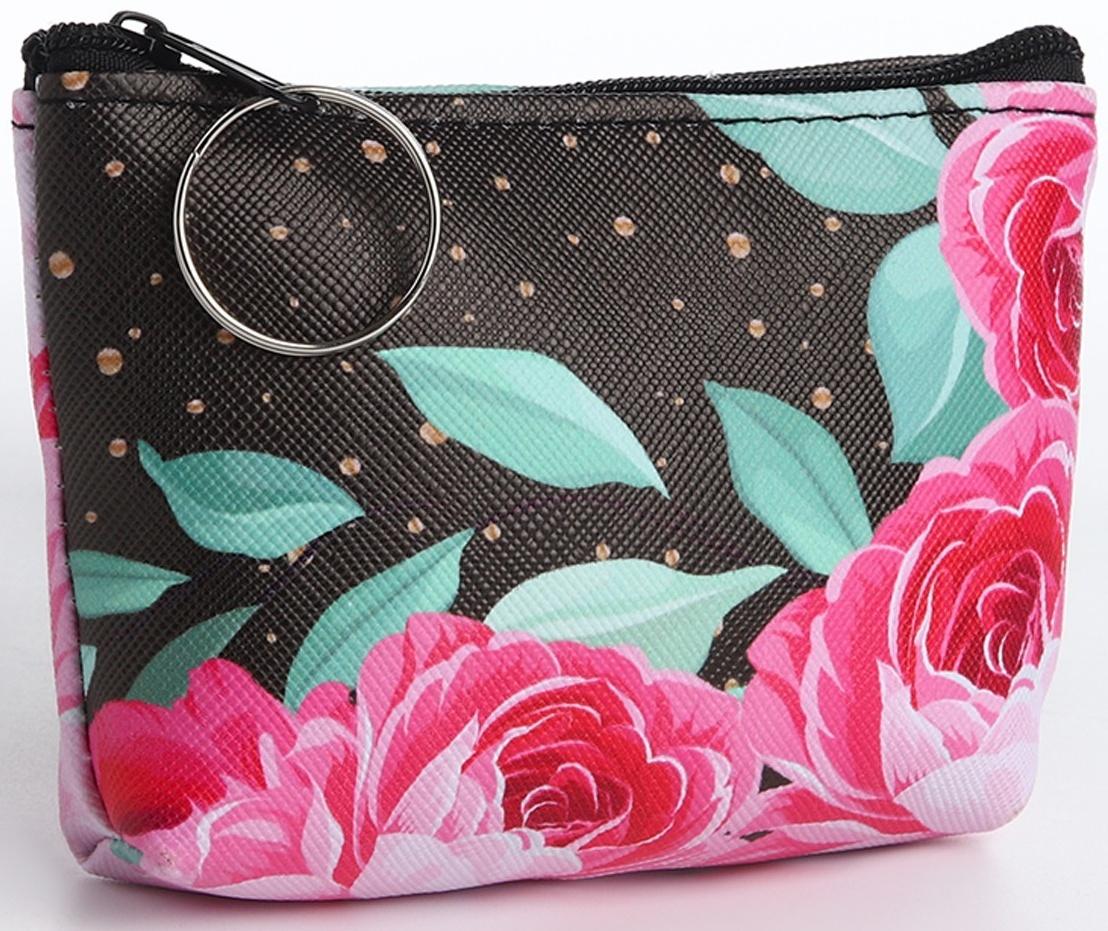 Кошелёк на молнии, цвет МИКС