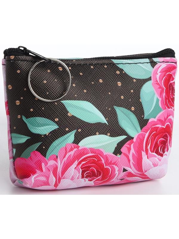 Кошелёк на молнии, цвет МИКС