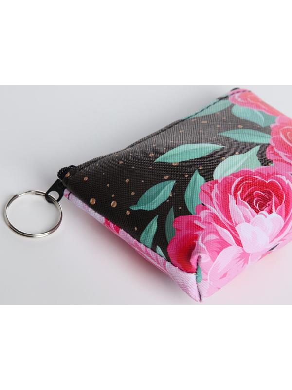 Кошелёк на молнии, цвет МИКС