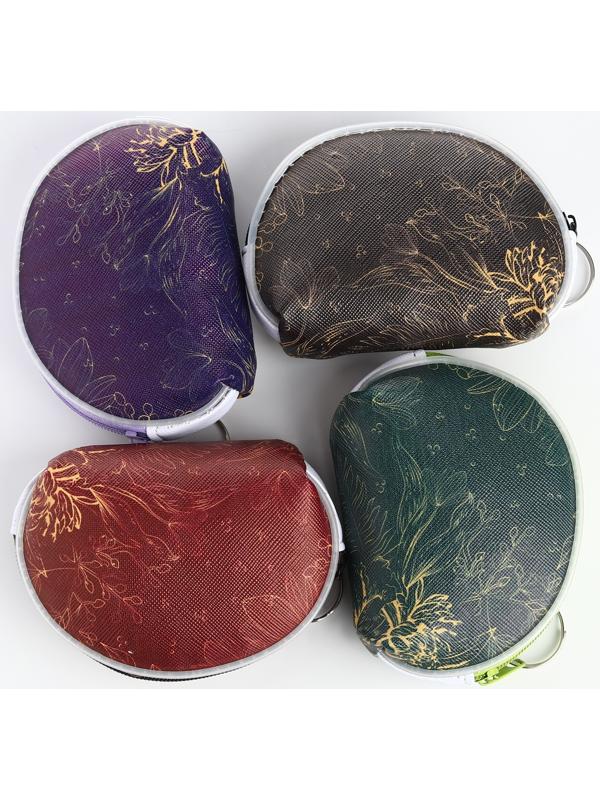 Кошелёк на молнии, цвет МИКС