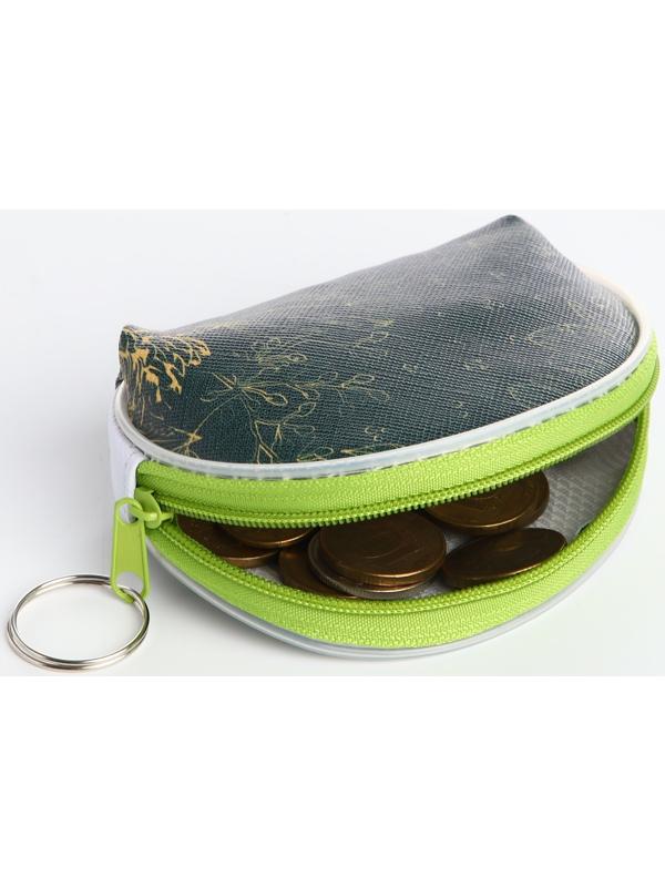 Кошелёк на молнии, цвет МИКС