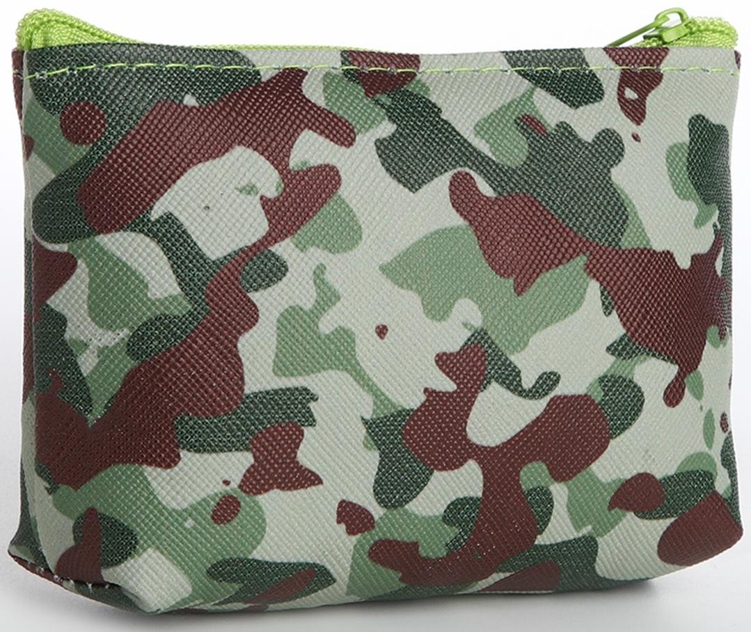 Кошелёк на молнии, цвет МИКС