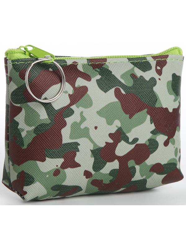 Кошелёк на молнии, цвет МИКС