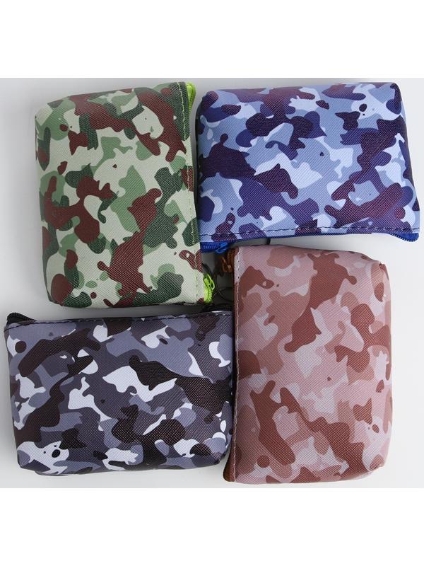 Кошелёк на молнии, цвет МИКС