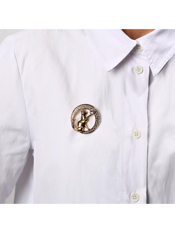 Брошь For you, 3.4 х 3.3 см