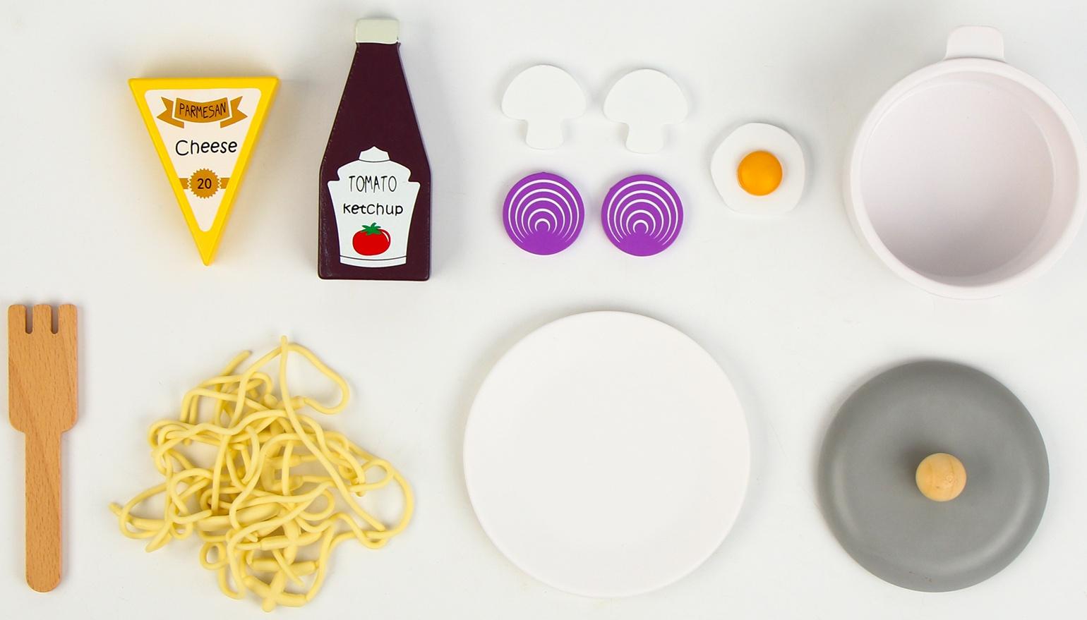 Детский игровой набор «Готовим спагетти» 16 × 5,5 × 21,6 см