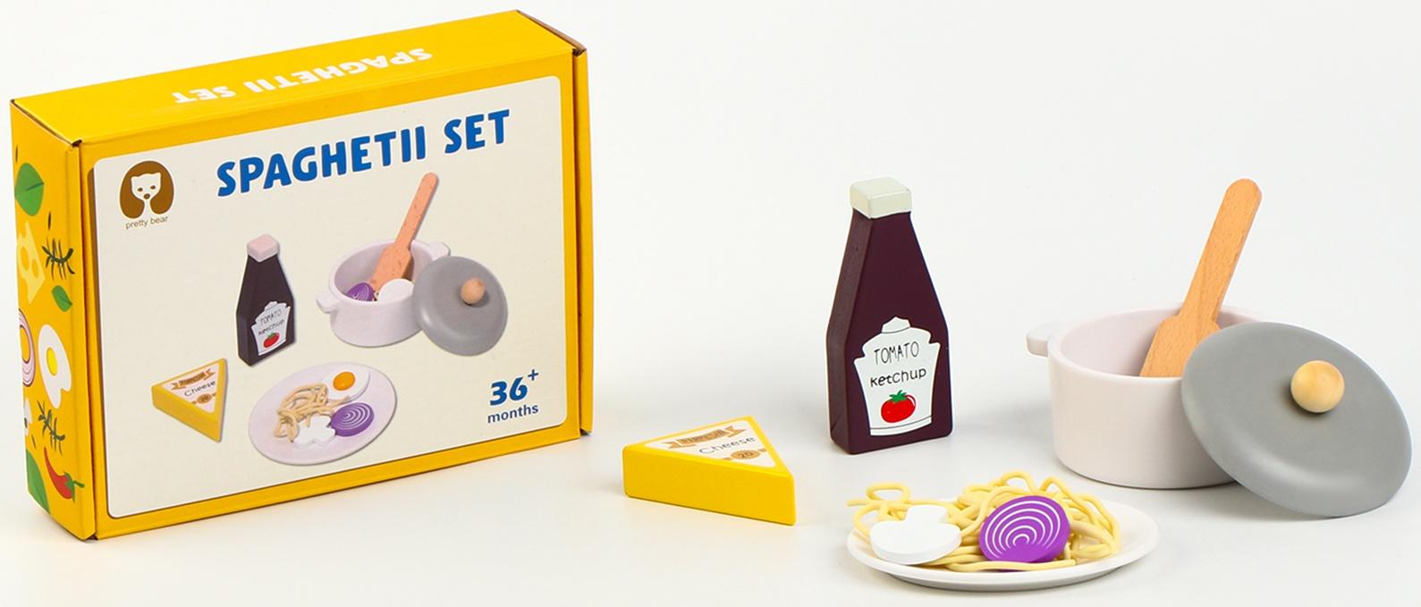 Детский игровой набор «Готовим спагетти» 16 × 5,5 × 21,6 см
