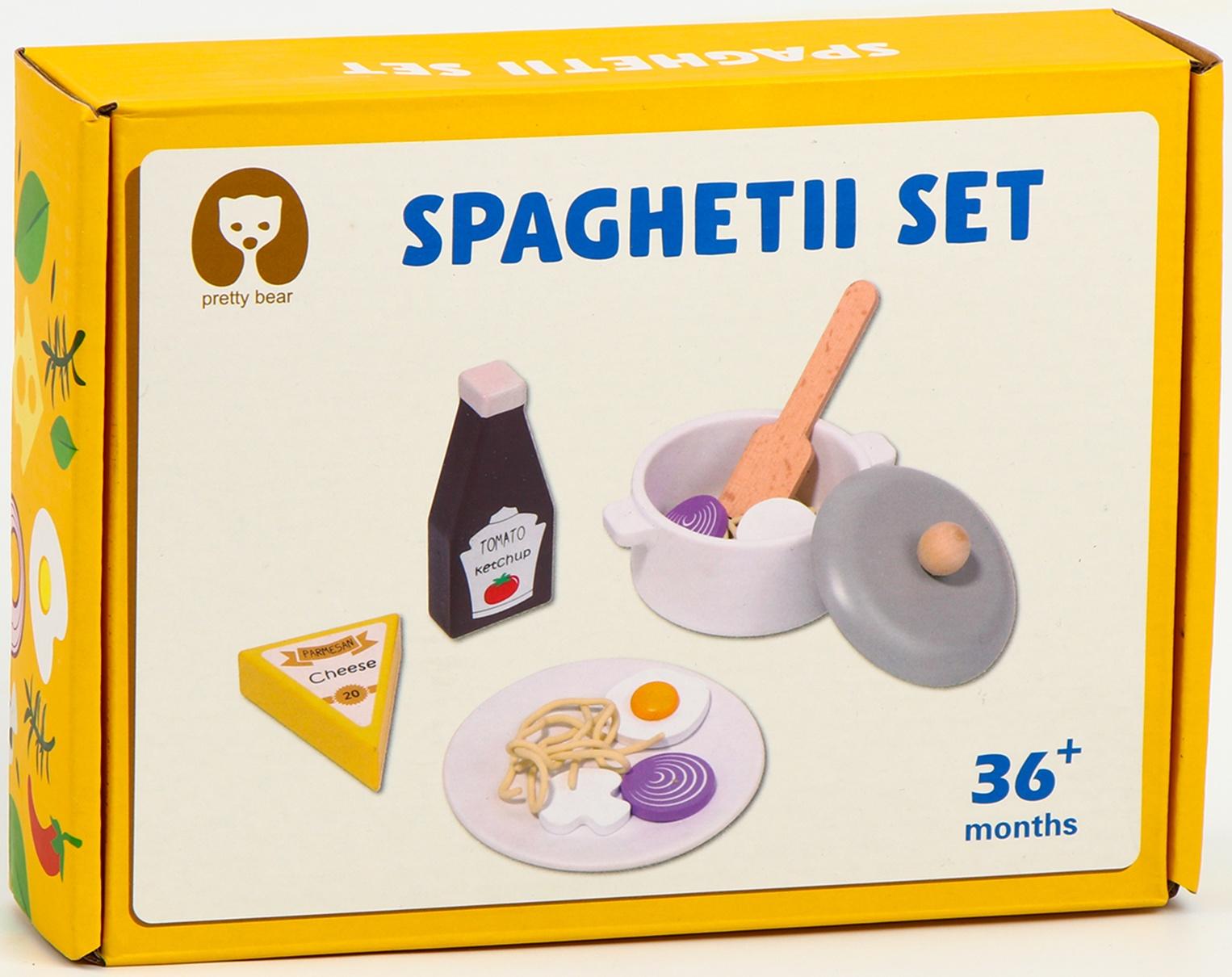 Детский игровой набор «Готовим спагетти» 16 × 5,5 × 21,6 см