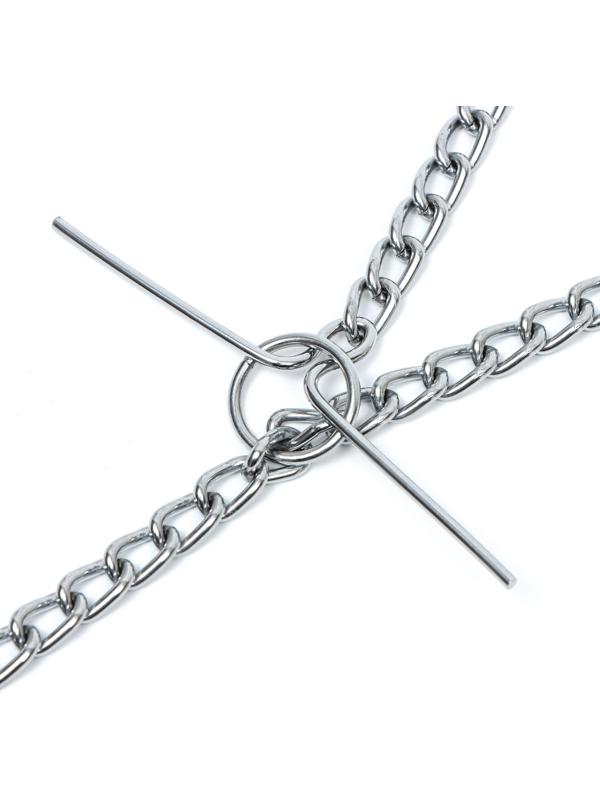 Цепь для привязи собак мелкокалиберная, 1,8 м, толщина проволки 3 мм