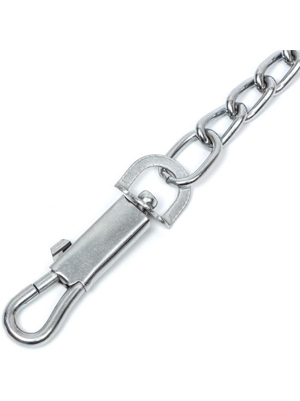 Цепь для привязи собак мелкокалиберная, 1,8 м, толщина проволки 3 мм