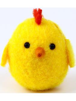 Мягкая игрушка «Цыплёнок» на подвесе, 6 см, цвет МИКС