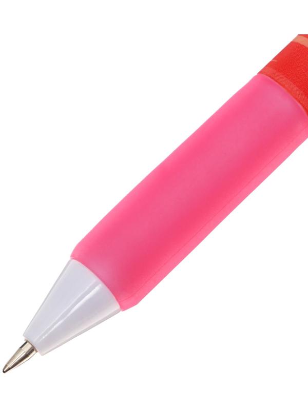 Ручка гелевая автоматическая 0,5мм черная, Аниме МИКС (штрихкод на штуке)