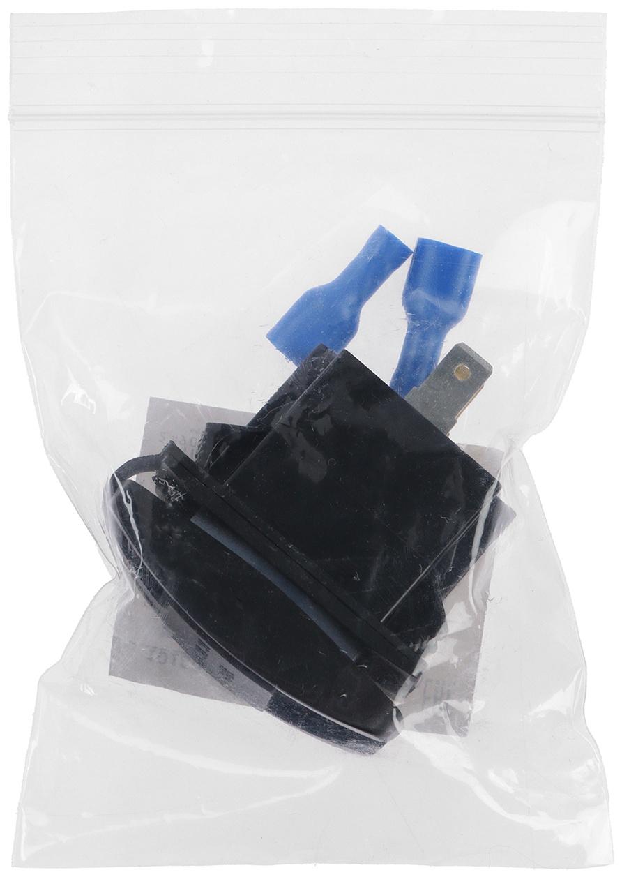 Зарядное устройство, 12-24 В, 2 USB, 3.1 А, черный