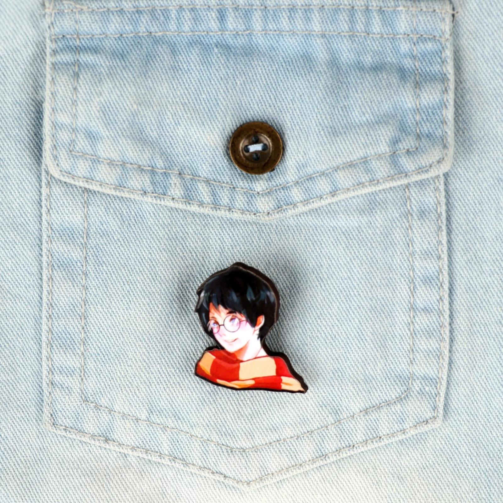 Значок деревянный 