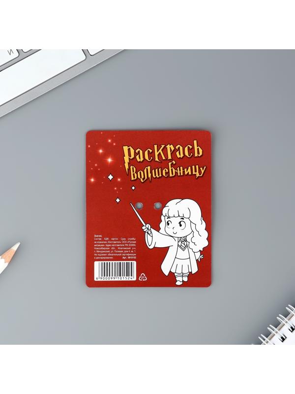 Значок деревянный 