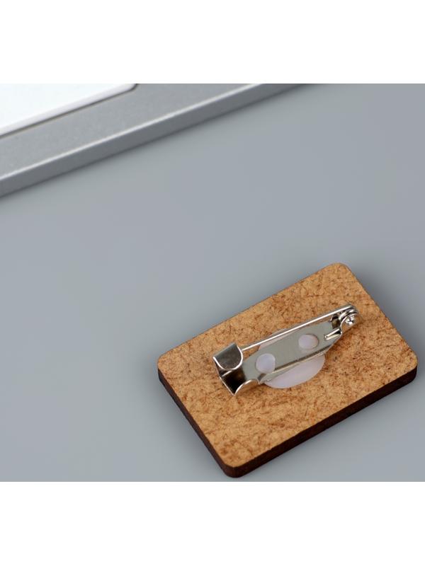 Деревянный значок гороскоп 