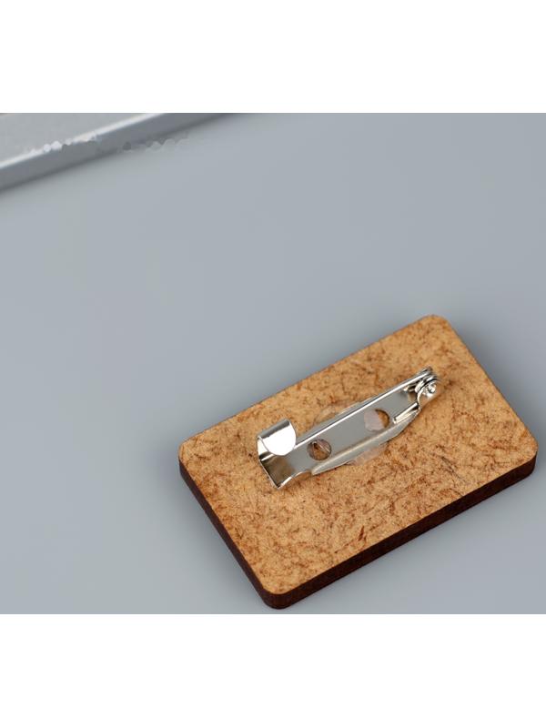 Деревянный значок гороскоп 